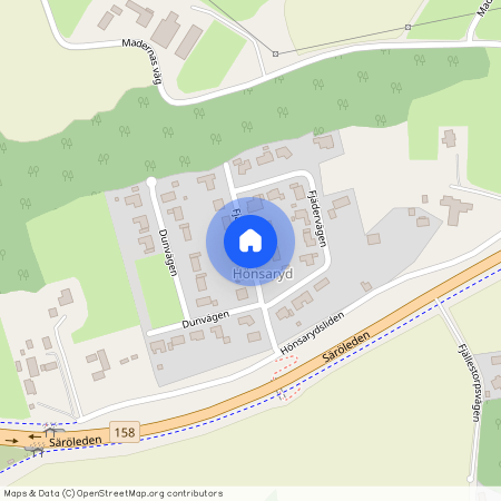 Fjädervägen, Vallda