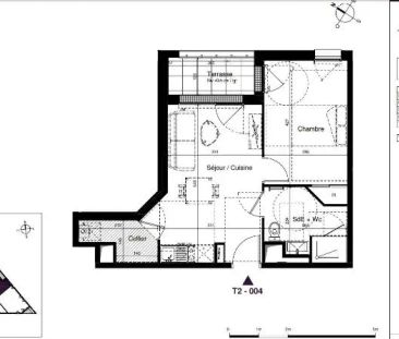 Appartement à louer 2 pièces 40.09m² - Photo 5