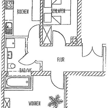 2 Zimmer mit großzügigen Balkon - Plauen / Haselbrunn - Bad mit Badewanne - - Photo 3