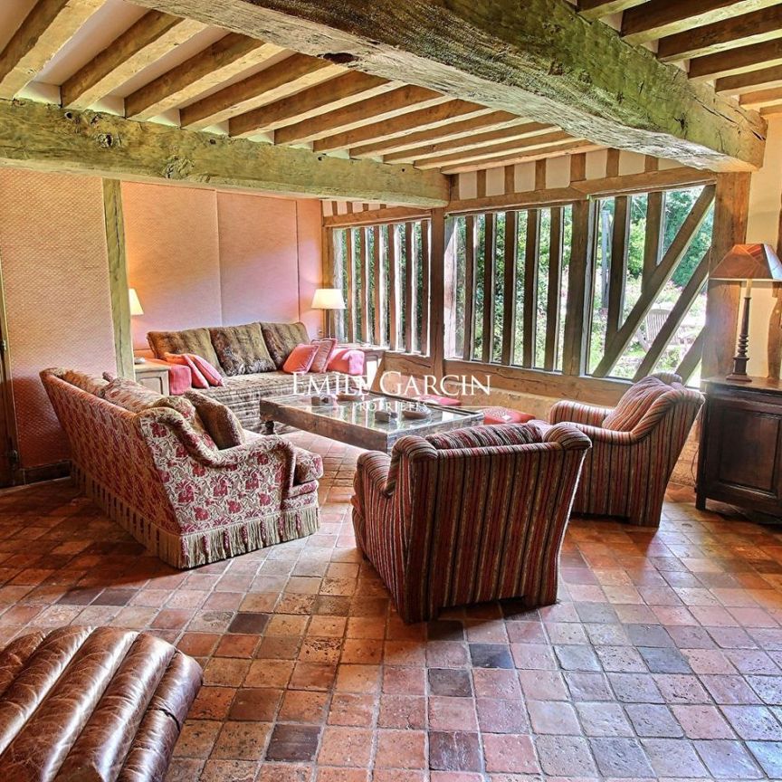 Très jolie chaumière aux portes de Deauville - 4 chambres - piscine - Photo 1