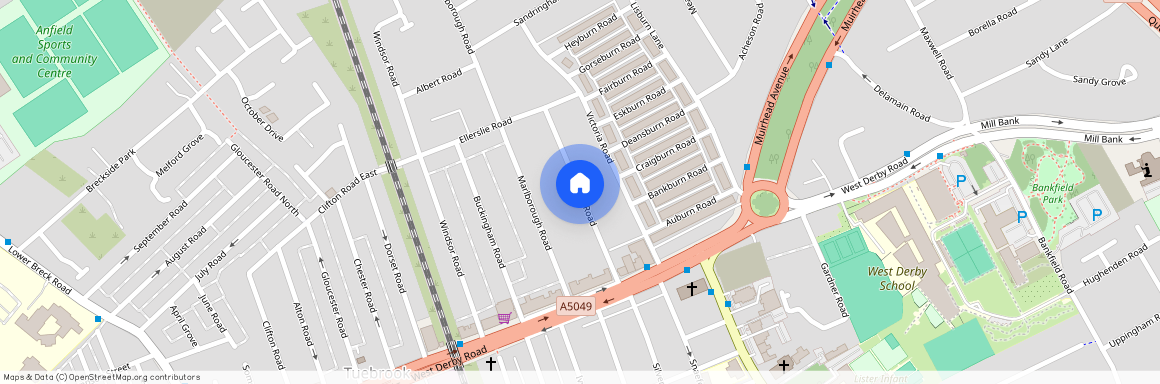 Osborne Road, Liverpool, Merseyside, L13