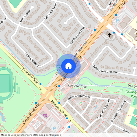 Queen street East, Ontario, Brampton