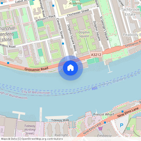 River Lodge, Pimlico, SW1