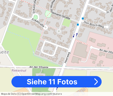 Super geschnittene 2 Zimmer Dachgeschosswohnung mit Einbauküche. - Foto 1