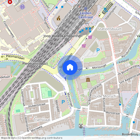 Stationskwartier, 2312 EZ, Morssingel, Leiden