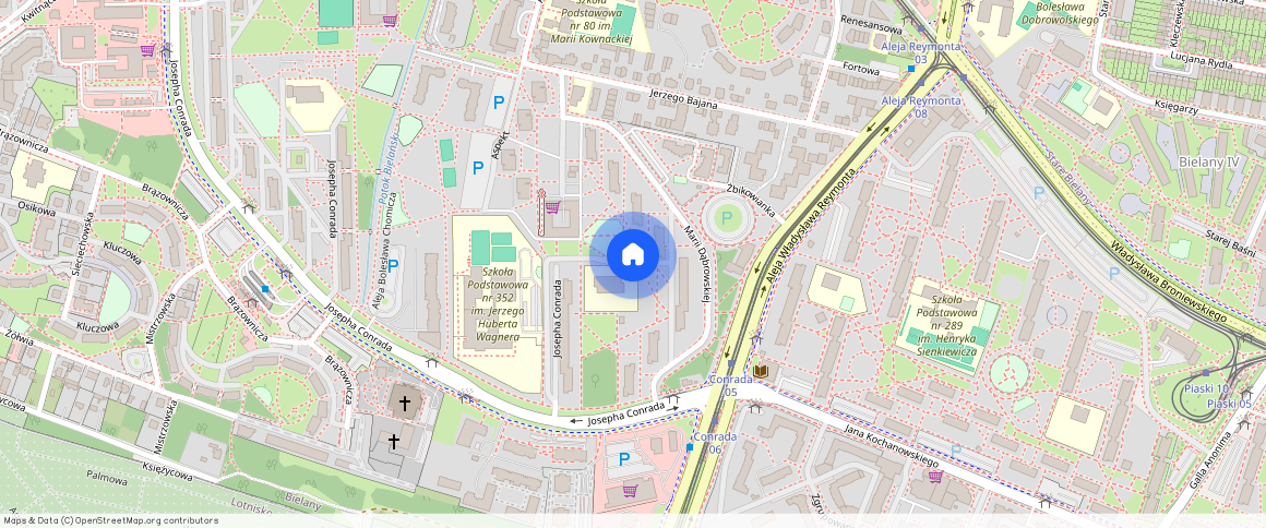 mazowieckie, Warszawa, Żoliborz, Marii, Dąbrowskiej