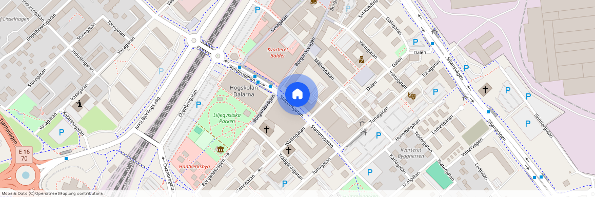 Stationsgatan, Borlänge