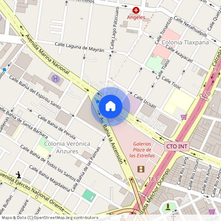 MARINA NACIONAL #385, Colonia Veronica Anzures, C.P. 11300, Df / Cdmx