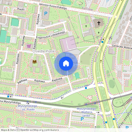 Łódź, Polesie, Retkinia, Wyszyńskiego