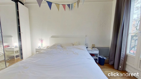 Appartement meublé 2 pièces lumineux avec balcon à Paris 18ᵉ – 34 m² - Photo 4