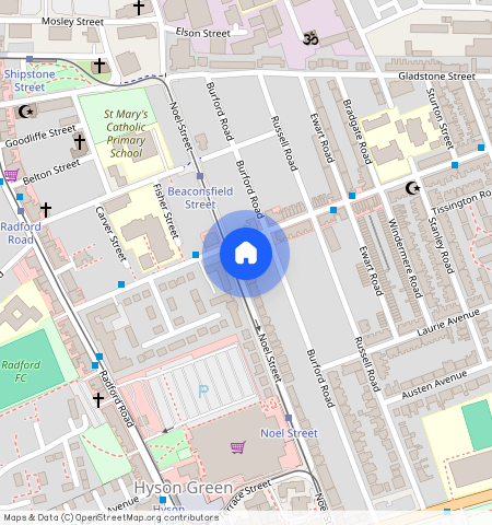 ** Noel Street, Forest Fields, Nottingham, NG7 6AU