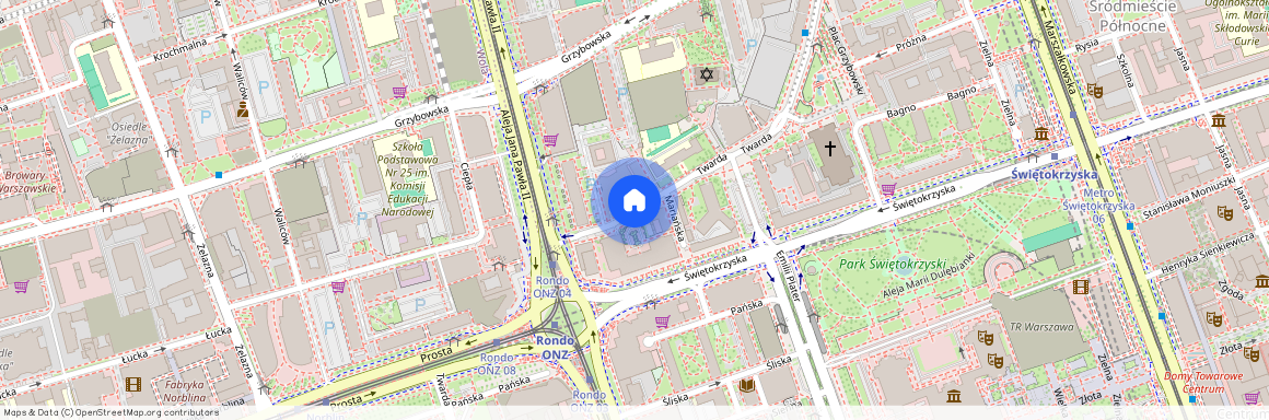 ul. Twarda, Śródmieście Północne, Śródmieście, Warszawa, mazowieckie