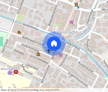 3.5-room apartment in the center of Walenstadt - Photo 1