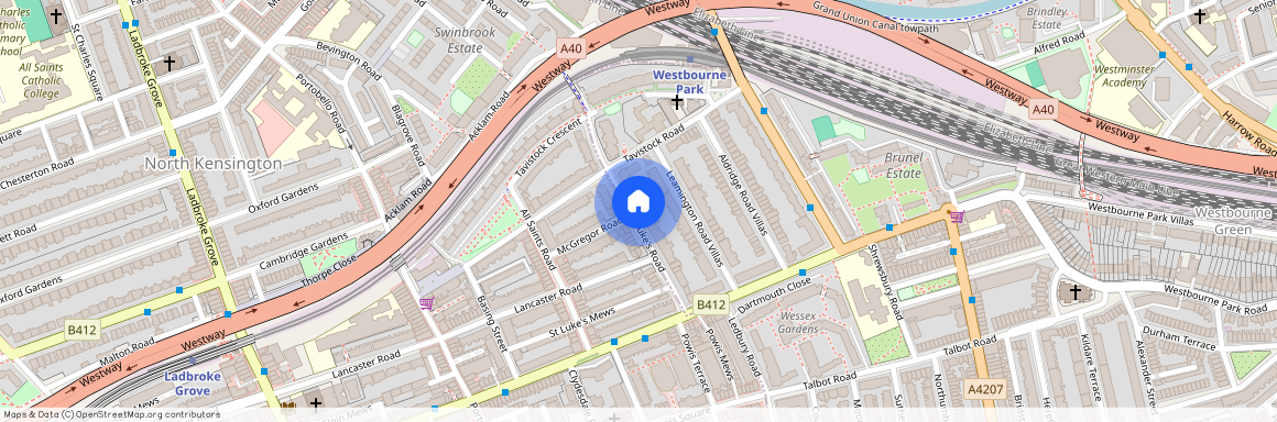 St Lukes Road, Notting Hill, Kensington & Chelsea, W11