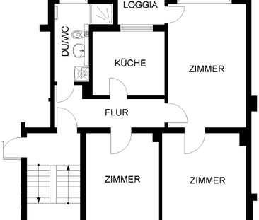 3-Zimmer Wohnung in Haspe-Quambusch - Photo 2