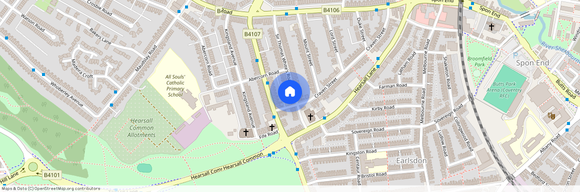 Sir Thomas Whites Road, Chapelfields, Coventry, CV5