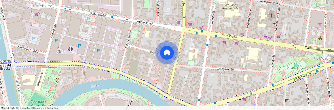 Erasmusstraße 2, 10553 Berlin