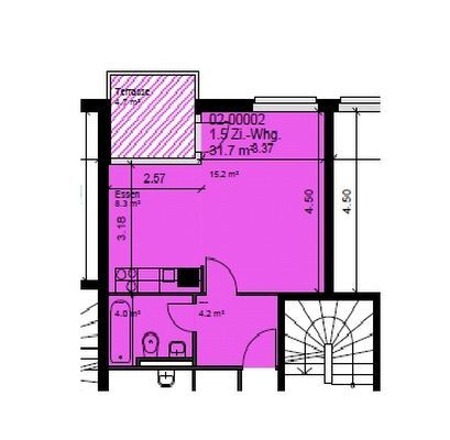 Singlewohnung mit Gartensitzplatz in Birsfelden - Photo 2