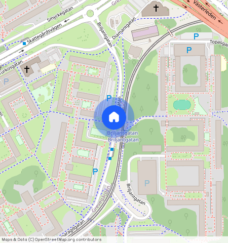 Briljantgatan, Västra Frölunda