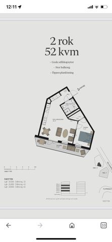 Nybyggd 2:a på Kungsholmen uthyres till företag - Foto 4