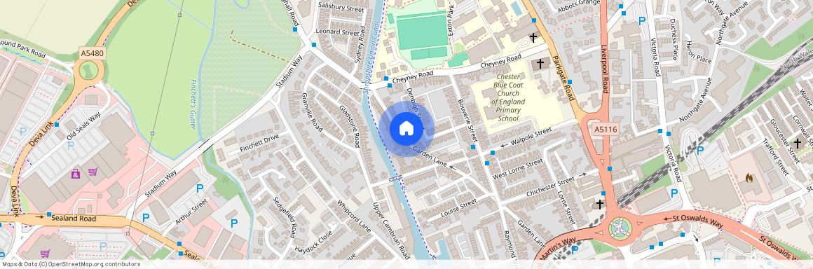 Garden Lane, Chester, Cheshire, CH1