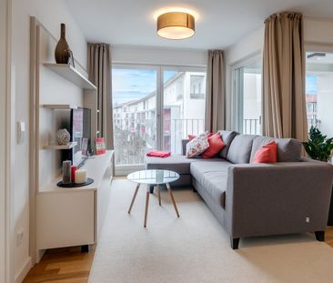 Fully furnished 2-room apartment for rent near subway - Photo 4