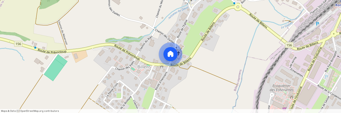 Route de l'Eglise 3b, Billens