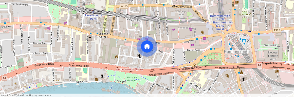 Westworth House, The Kingsland, 1 Down Place, Hammersmith, London, W6