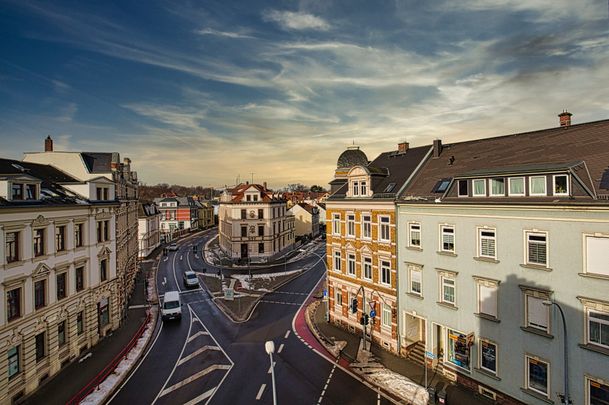 Über den Dächern der Stadt - Zentrumsnahe Dachgeschosswohnung - Foto 1