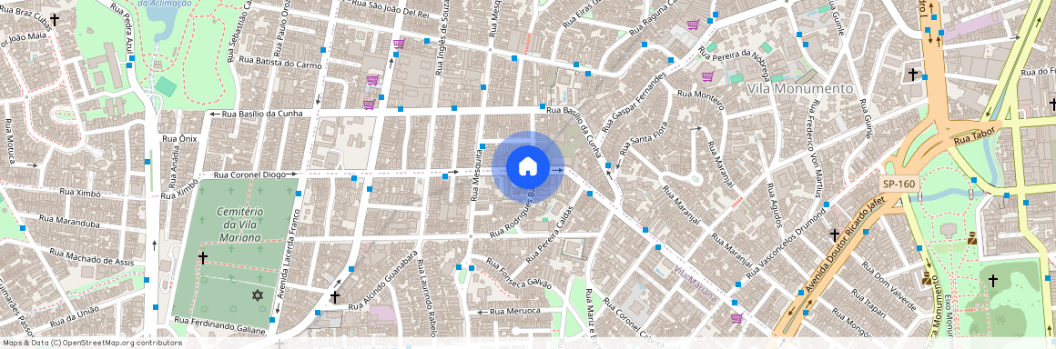 Rua Coronel Diogo, 780, Vila Mariana, São Paulo - SP, 01545-001, Brazil