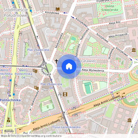 Warszawa, Śródmieście, Warszawa, Śródmieście, Aleja, Wyzwolenia