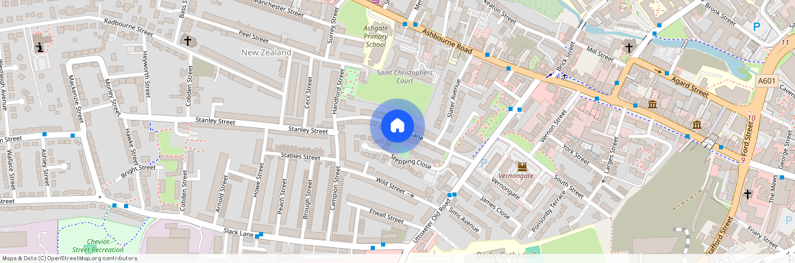 Stepping Lane, Derby, DE1