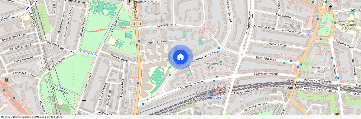 Holmcote Gardens, Highbury, Islington