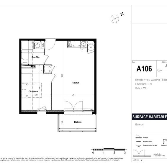 Location Appartement 2 pièces 45m² ST JORY 31790 - Photo 2