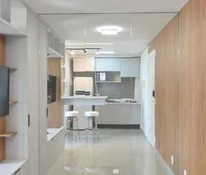 Studio para alugar com 26m², 1 quarto e sem vaga - Foto 2