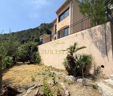 LA TURBIE/LES RÉVOIRES : MAISON 4 PIÈCES AVEC JARDIN VUE MER - Photo 2