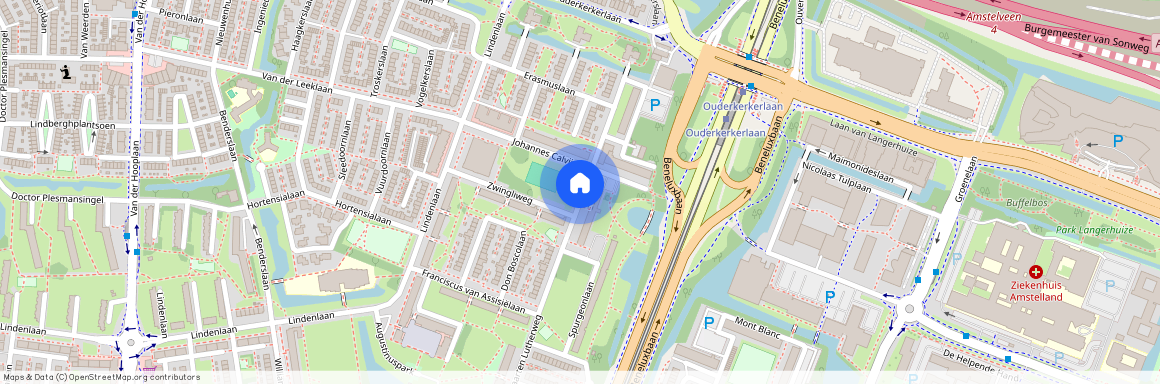 Augustinuspark, 1185 AN, Maarten Lutherweg, Amstelveen