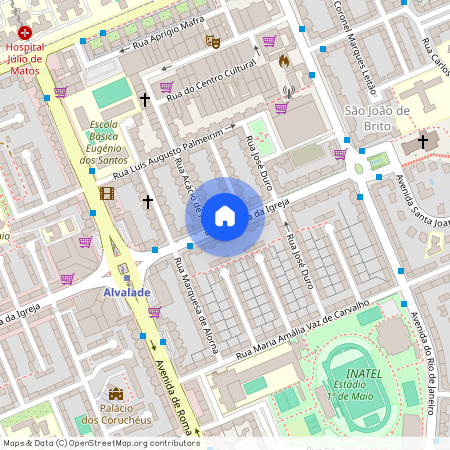 Avenida da Igreja, Lisbon, Lisbon 1700