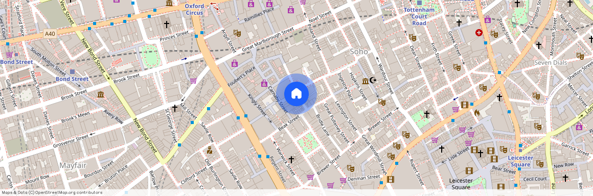 Marshall House, Marshall Street, Soho, London, W1F