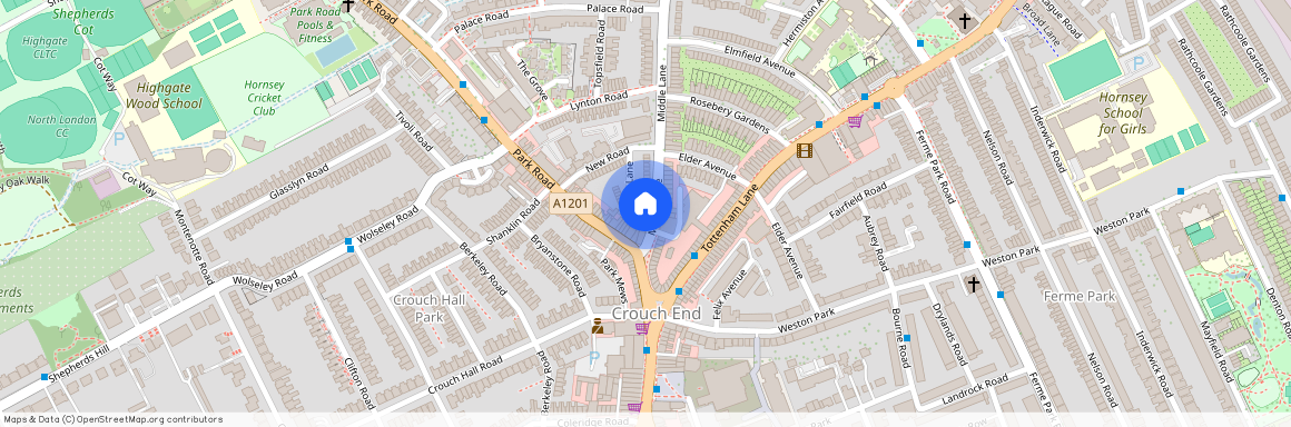6 Middle Lane, London N8