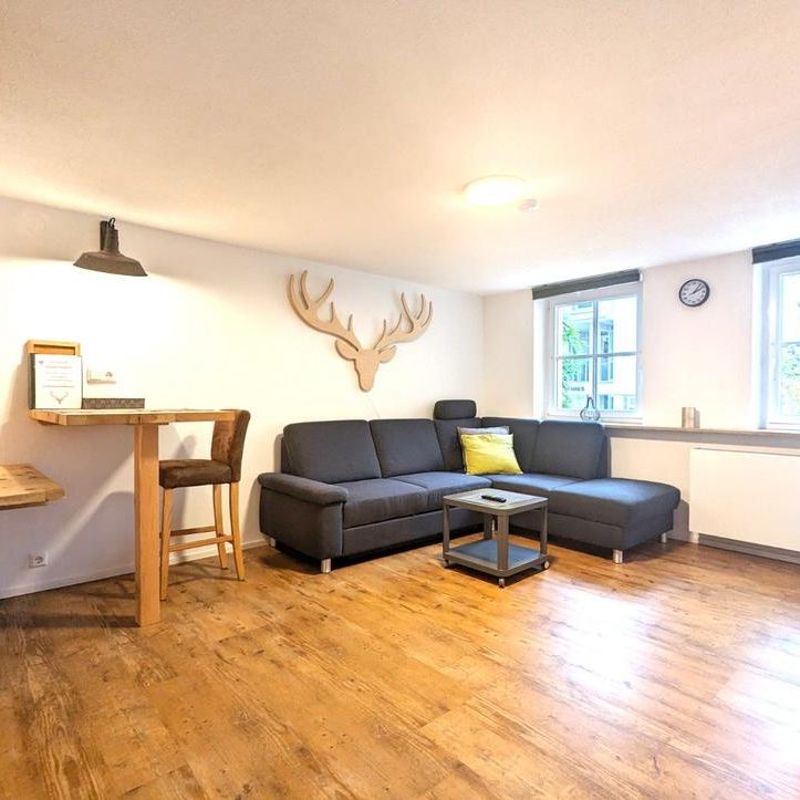 Exklusive 2-Zimmer Wohnung vollständig möbliert monatlich anmietbar - Foto 1