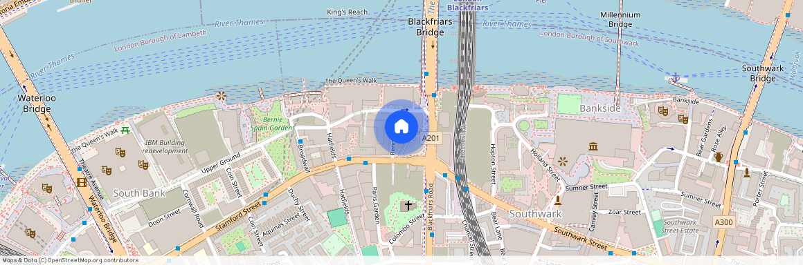 Blackfriars Road, Bankside, SE1 9GJ – 2 Bedrooms Flat, Bankside  – 2 Bedrooms Flat