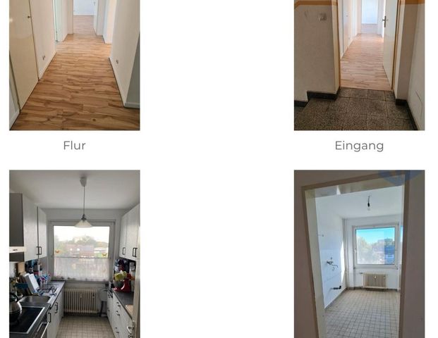 Helle 3-Zimmer-Wohnung mit Balkon in Hanau-Wolfgang - Foto 1