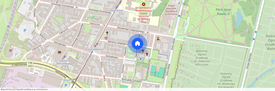 ul. Dąbrówki, Wilda, Wilda, Poznań, wielkopolskie