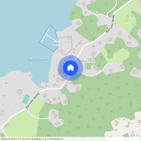 Barnviks byväg, Djurhamn