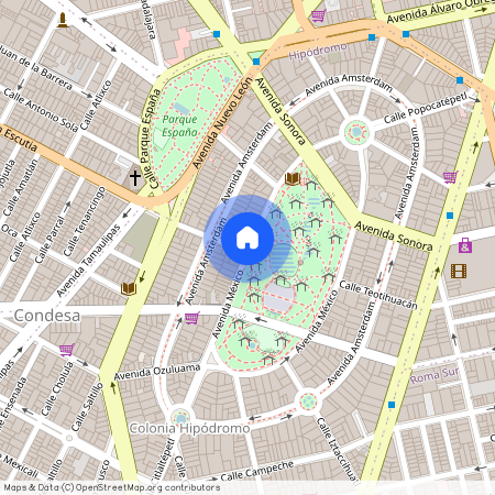 Avenida México 51, Hipódromo, 06100 Mexico City, CMX, Mexico