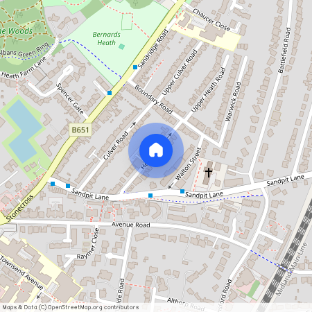 Heath Road, St. Albans, Hertfordshire, AL1