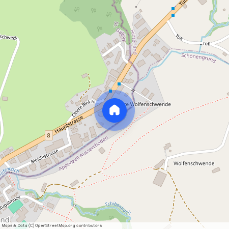 Hauptstrasse 76a, 9105, Schönengrund