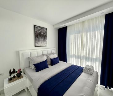 Moblerad Lägenhet med Havsutsikt for Hyra i Alanya Mahmutlar - Photo 3