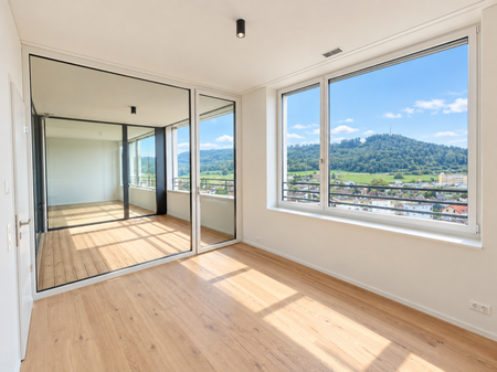Einmalige 4.5-Zimmerwohnung im 9. Obergeschoss mit Weitblick über das Suhrental - Photo 2